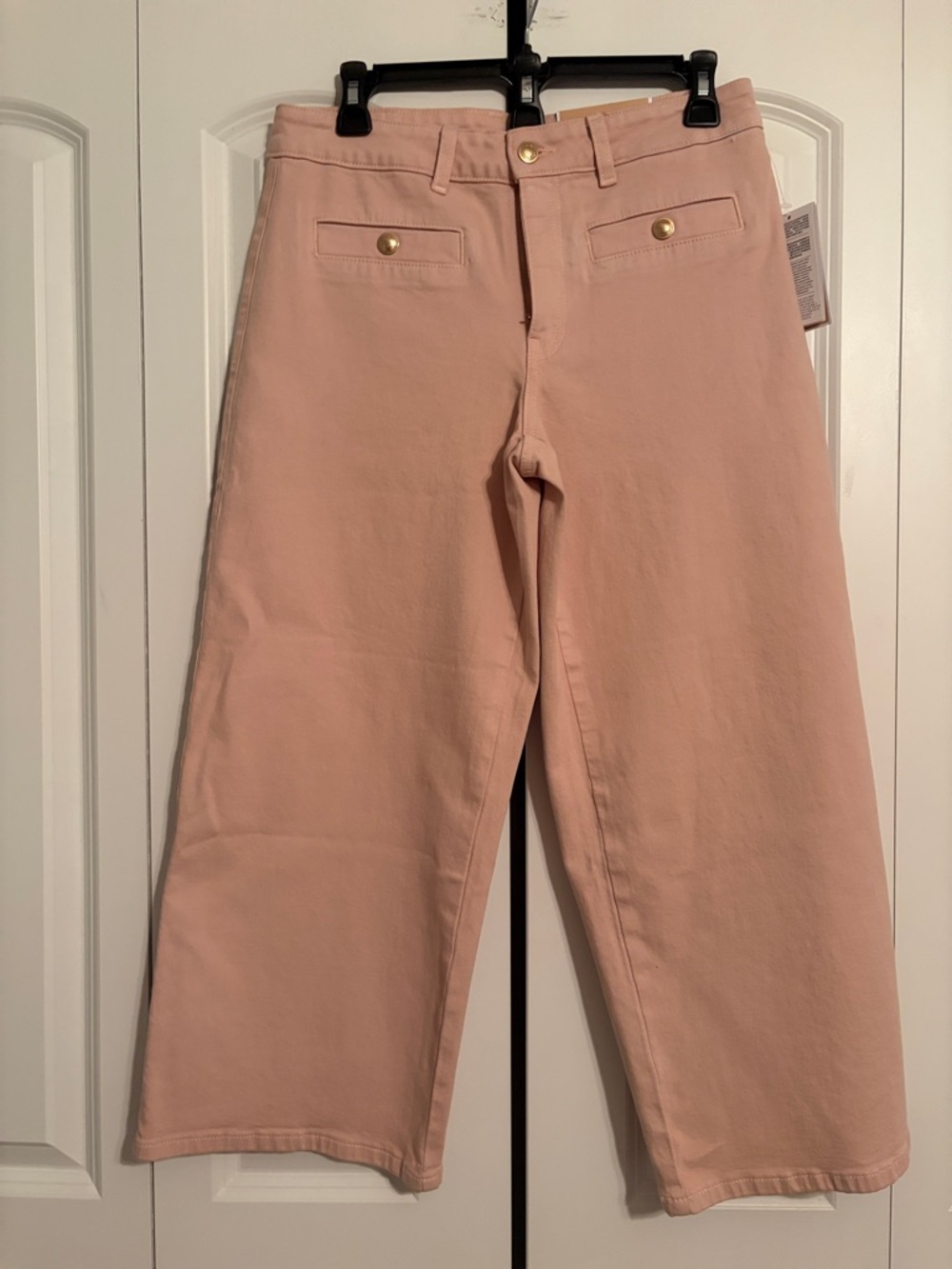 Michael Kors Blush Pink Wide-Leg Pants